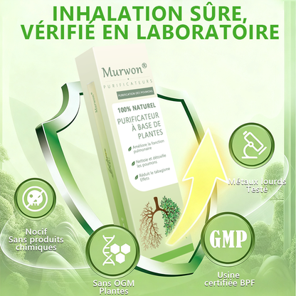 𝐃é𝐭𝐞𝐧𝐮𝐞 𝐞𝐭 𝐞𝐱𝐩𝐥𝐨𝐢𝐭é𝐞 𝐩𝐚𝐫 𝐥𝐚 𝐅𝐫𝐚𝐧𝐜𝐞✅ 𝑴𝒖𝒓𝙬𝙤𝐧® 𝑫𝒊𝒇𝒇𝒖𝒔𝒆𝒖𝒓 𝒅𝒆 𝑵𝒆𝒕𝒕𝒐𝒚𝒂𝒈𝒆 𝑷𝒖𝒍𝒎𝒐𝒏𝒂𝒊𝒓𝒆 à 𝒍𝒂 𝑴𝒐𝒍è𝒏𝒆 𝑩𝒐𝒕𝒂𝒏𝒊𝒒𝒖𝒆 (🫁 Toux, Pharyngite, essoufflement, expectorations, nez bouché, bronchite, symptômes allergiques, gêne pulmonaire)3🎁